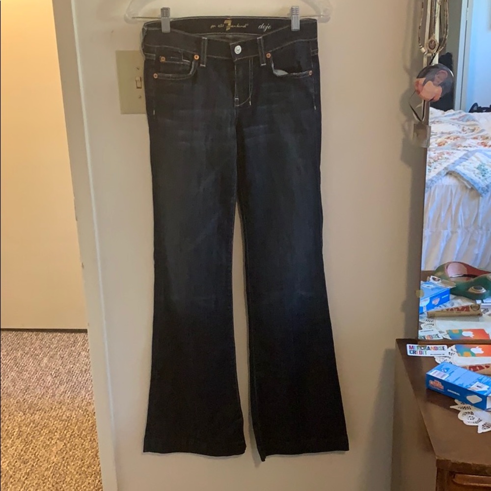 7 For All Mankind Dojo Jean bellbottoms/bootleg
